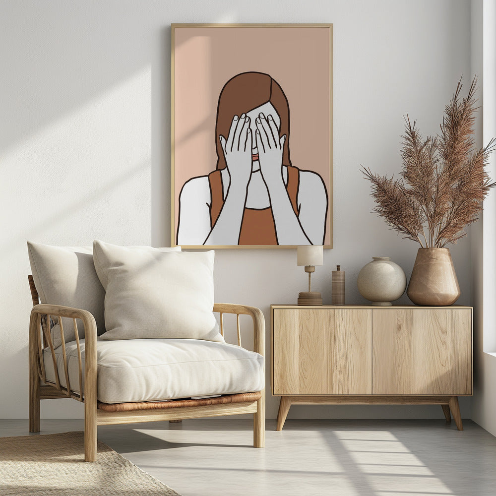 Shy Woman | Poster