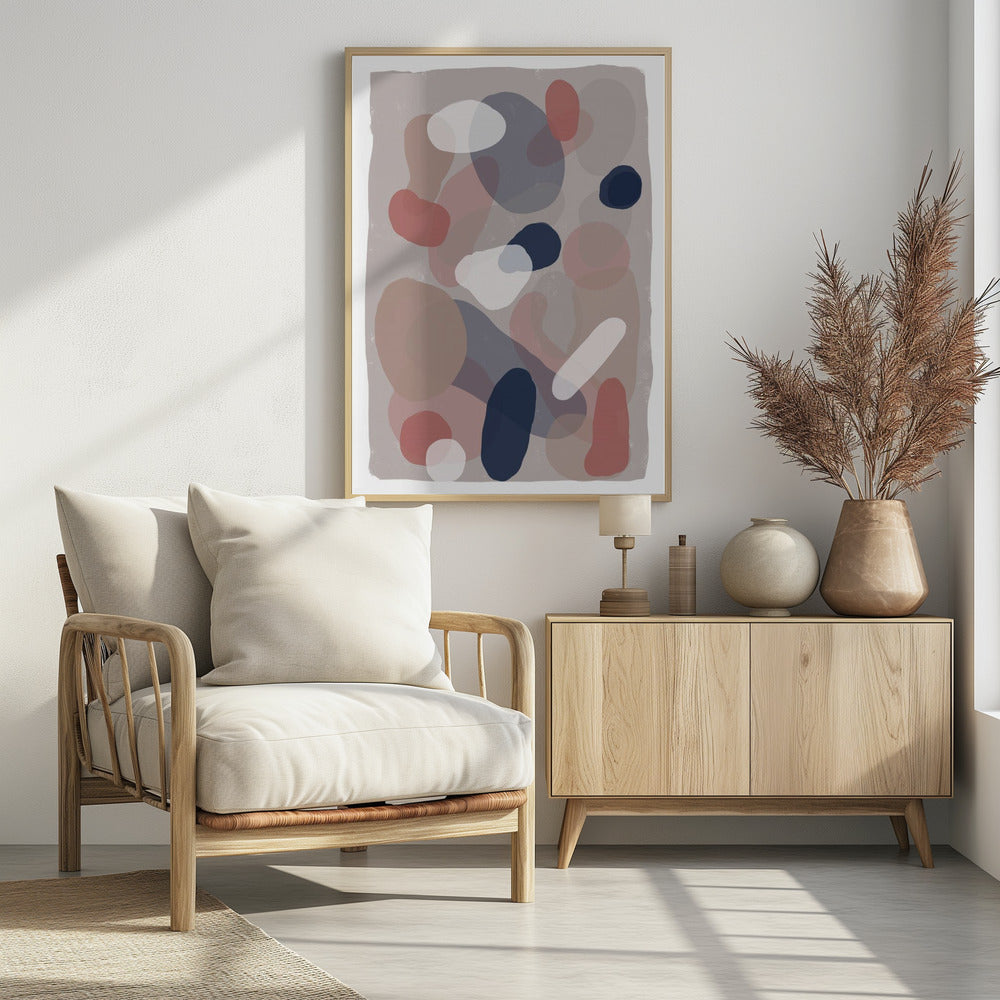 Abstract Pebbles 2 | Poster