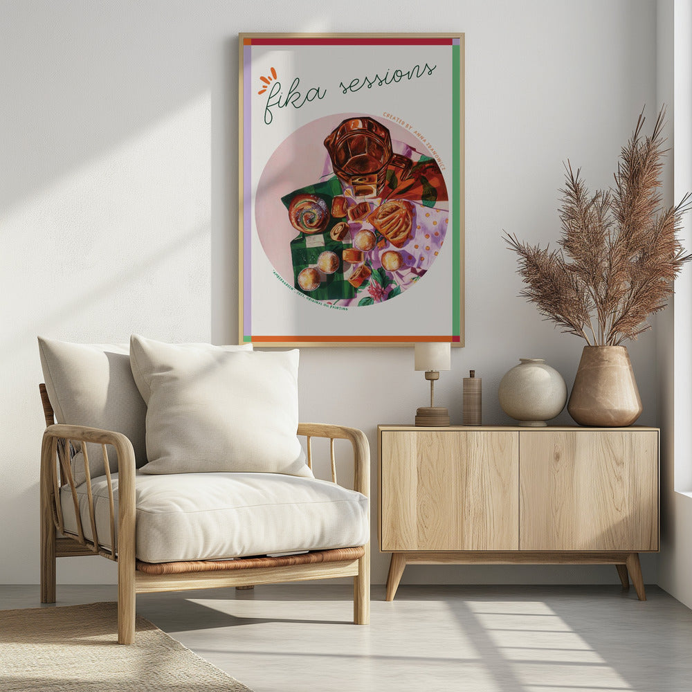 Amber and Green | Poster