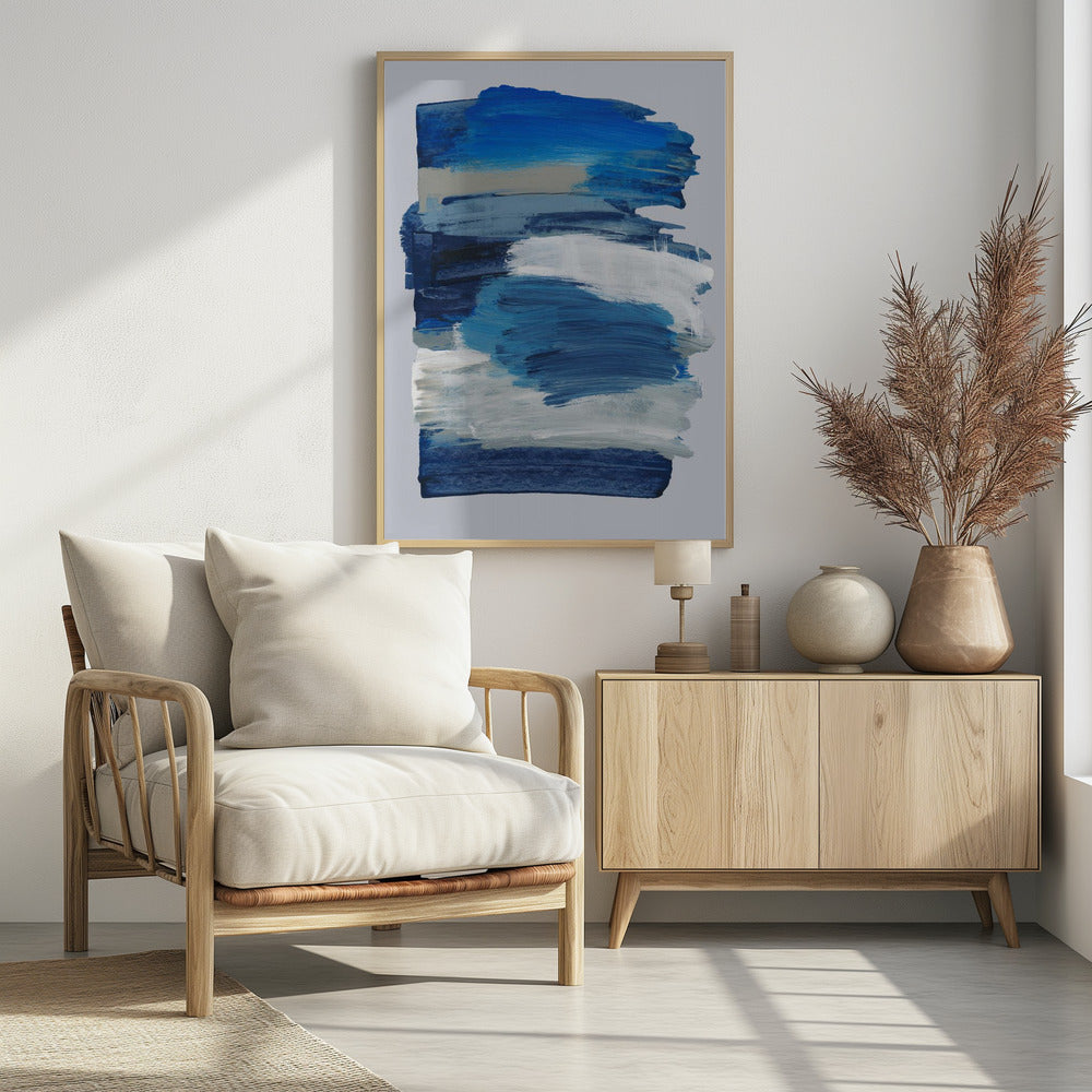 Abstract Brush Strokes 78 | Poster