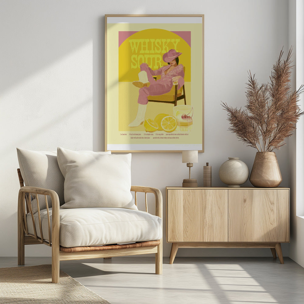 Jlr Whiskysour Pink Copy | Poster