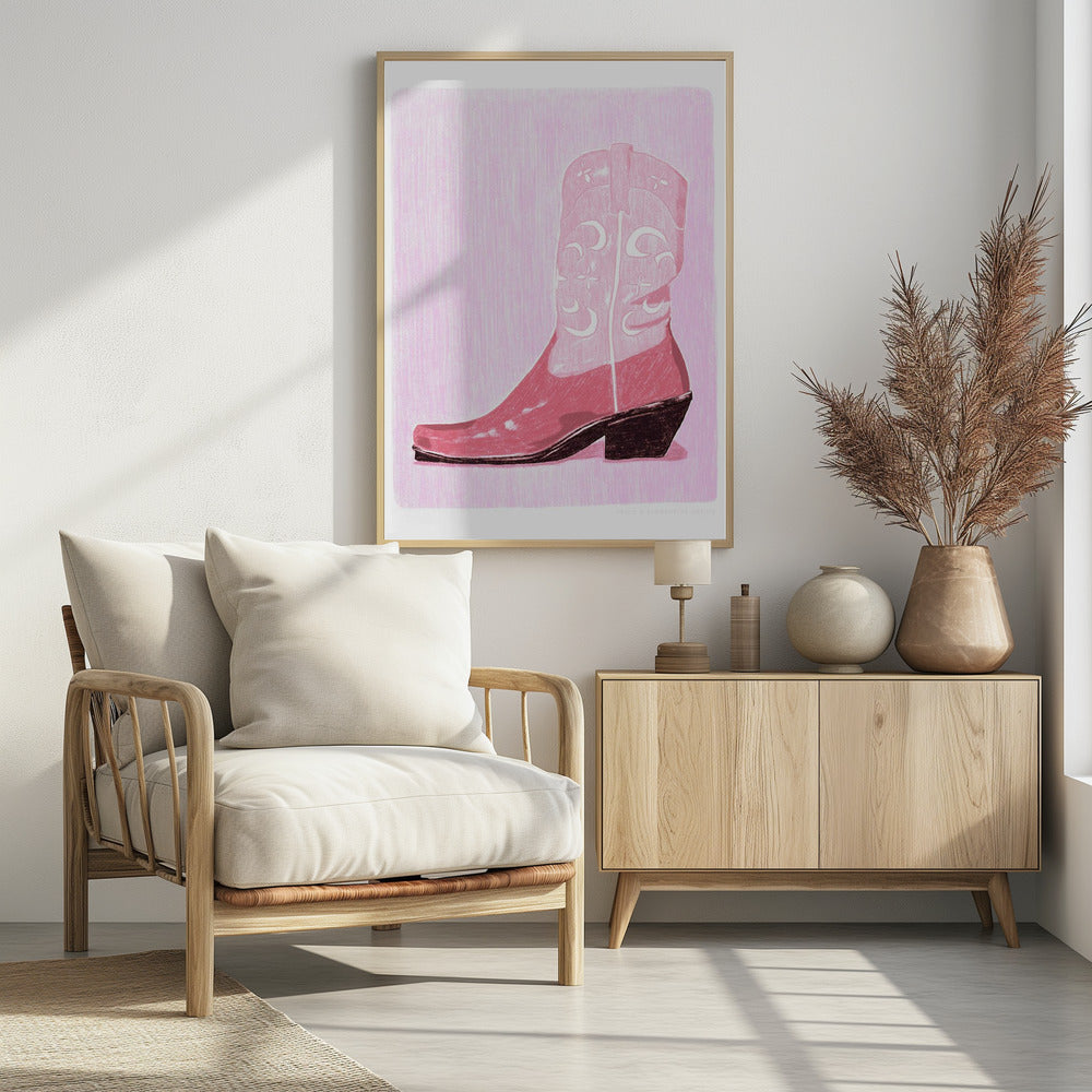 P&c Cowgirlboot | Poster