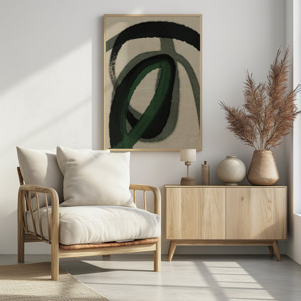 Emerald Whorls | Poster