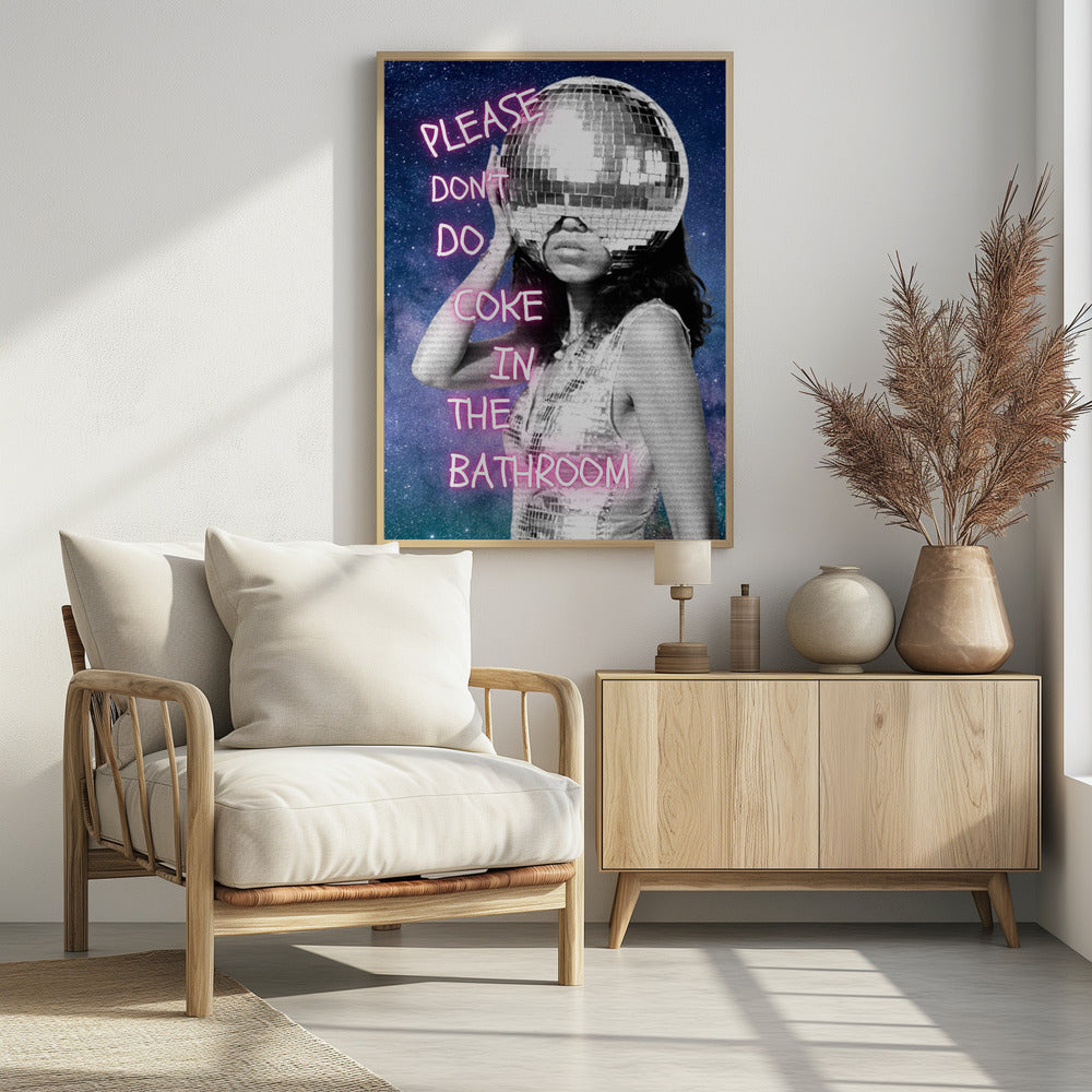 Mirror Head Party Scene | Poster