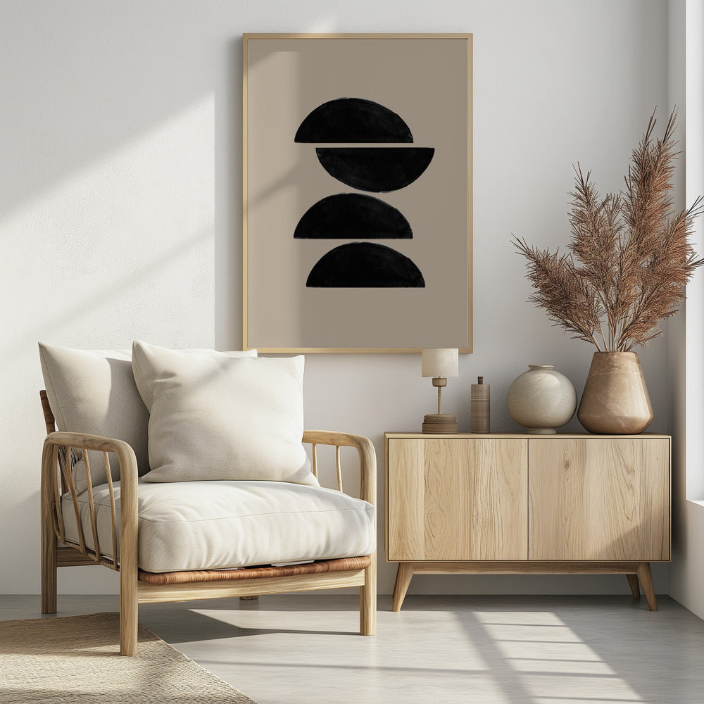 Stacked Halves | Poster