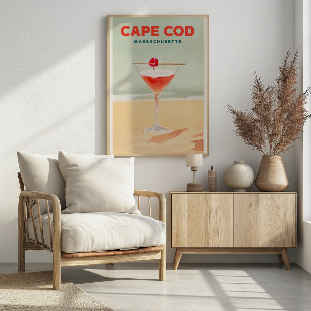 Cape Cod Cocktail Tall Poster | Poster