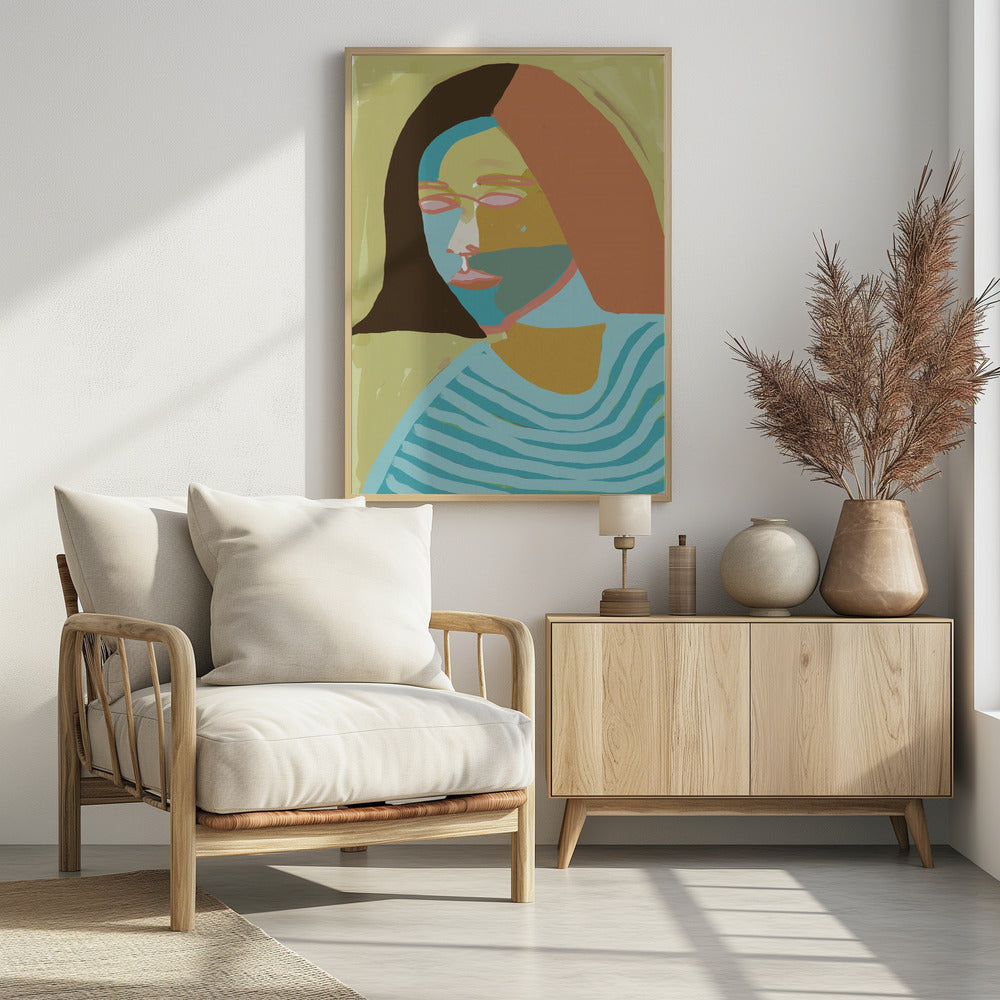 Abstract portrait | Poster