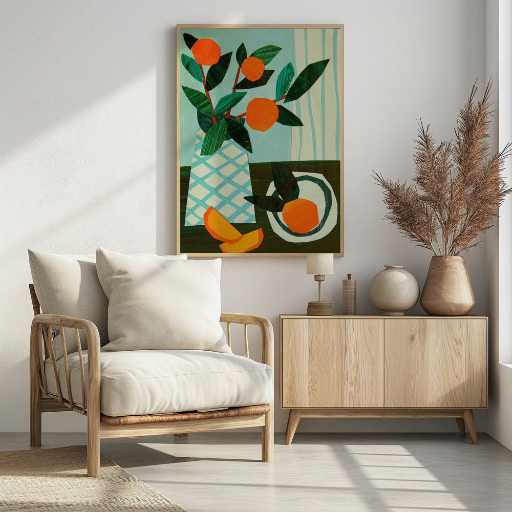 Citrus Morning Still Life II | Poster