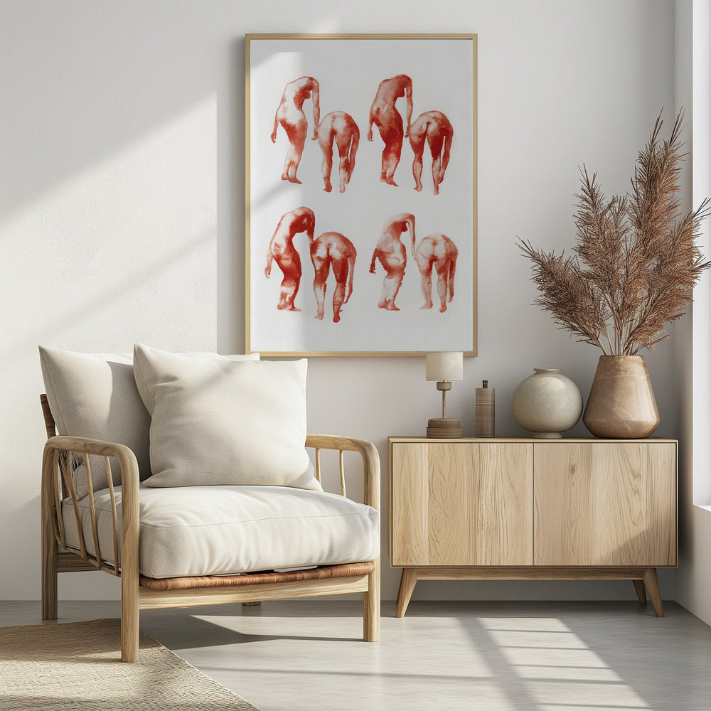 Figure Motion Study 2x4 | Poster