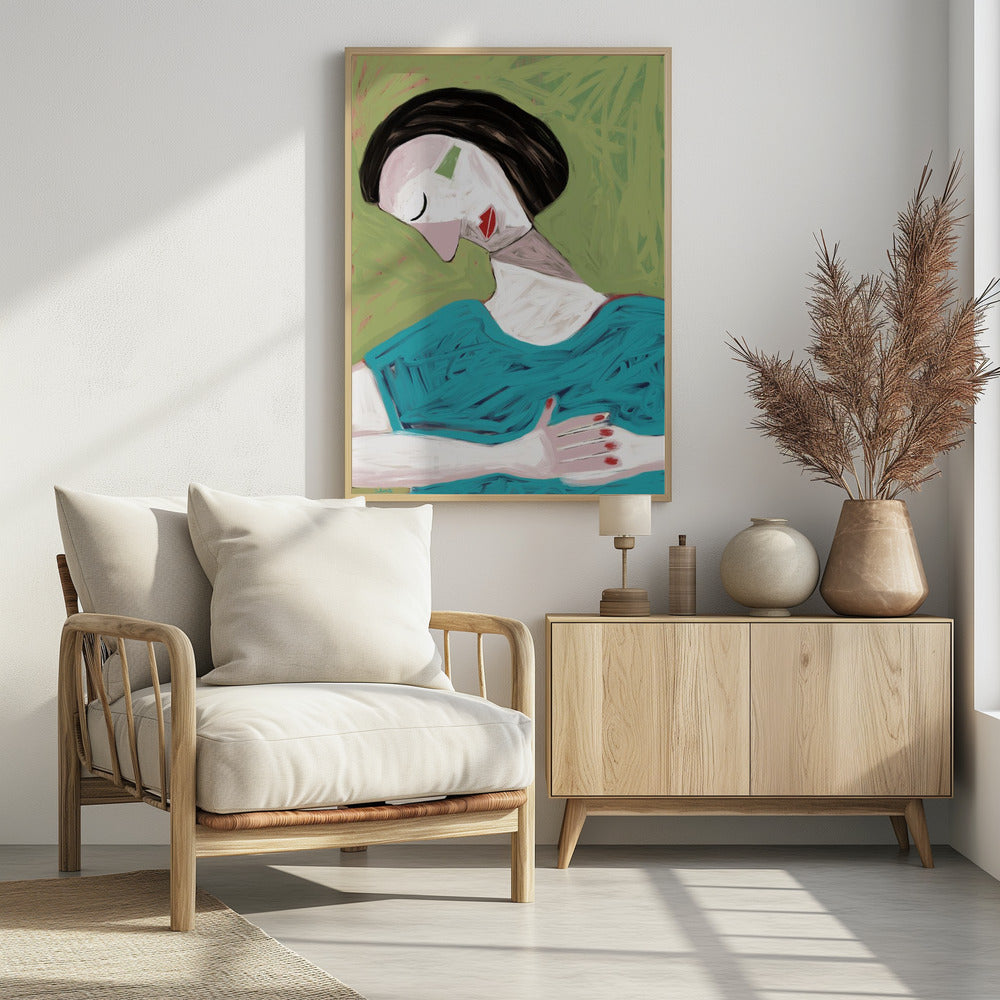 The sleeping woman | Poster