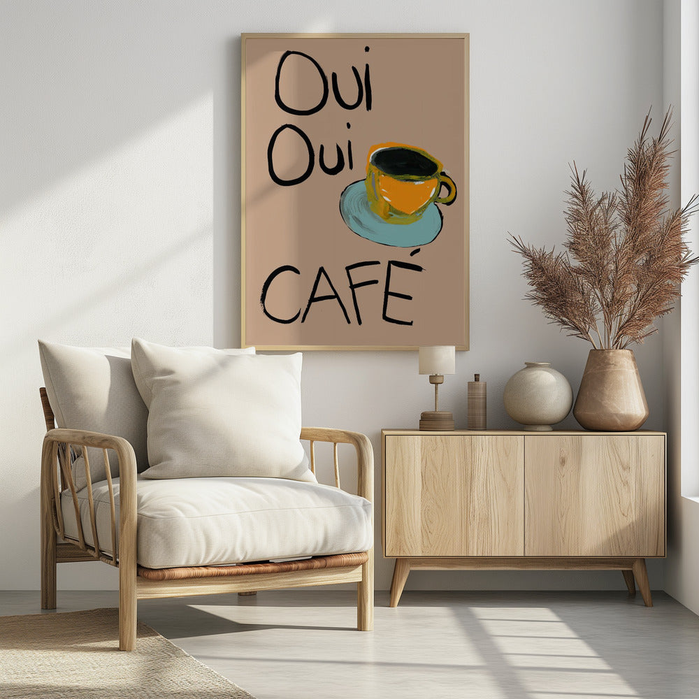 Oui Oui Café | Poster