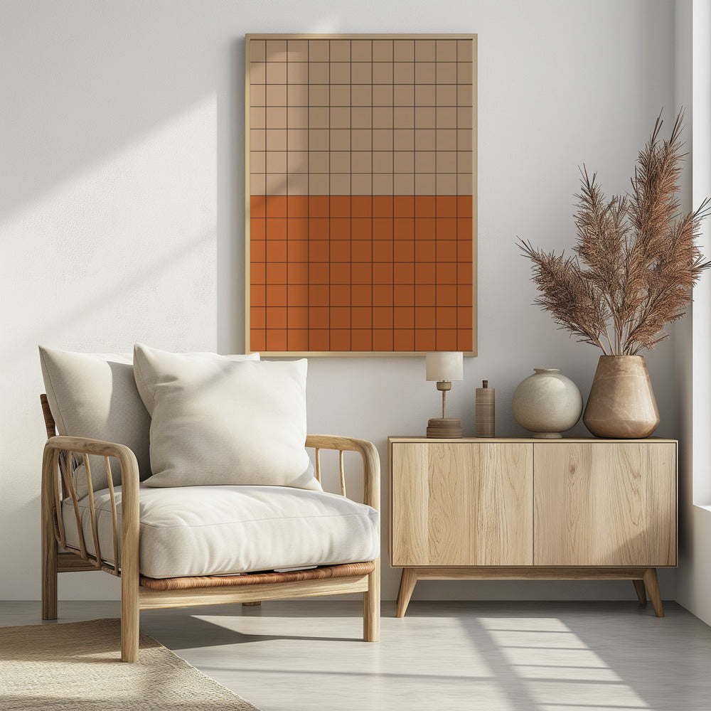 Autumn Charm Squares | Poster