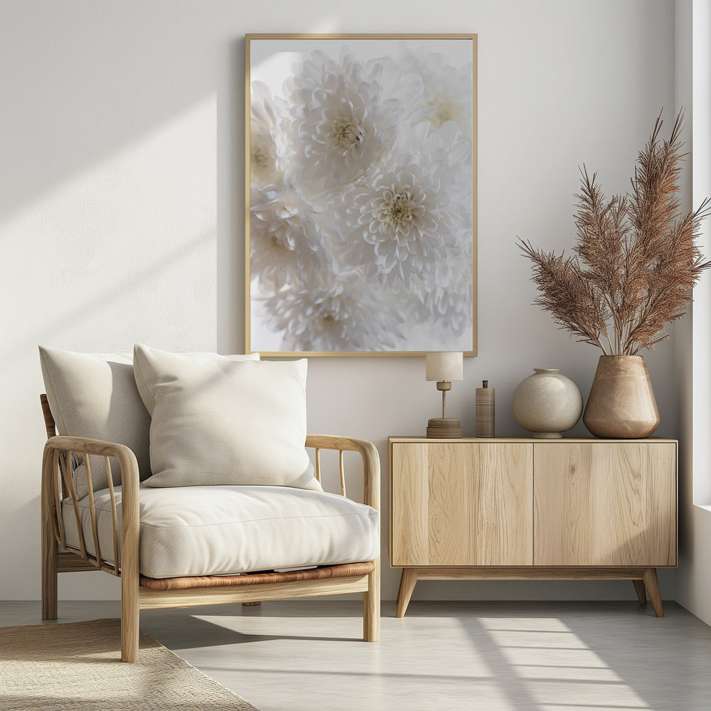 White Flowers 1 | Poster