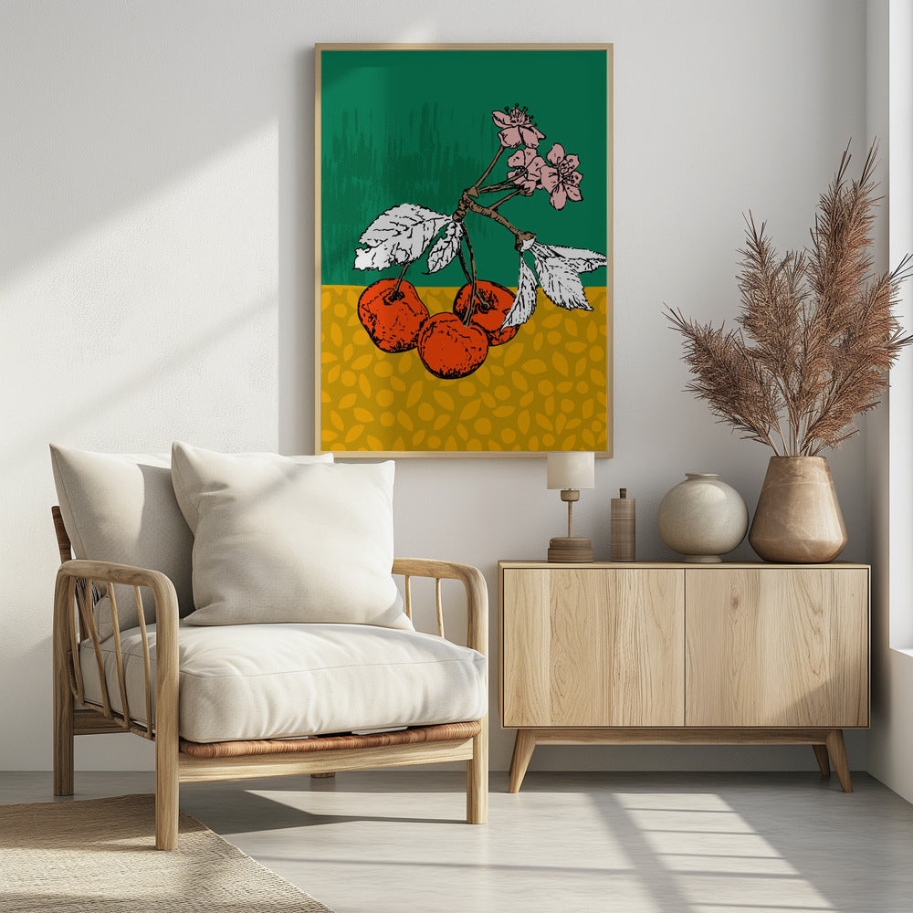 Super Fruits – Cherry for Passion and Love | Poster