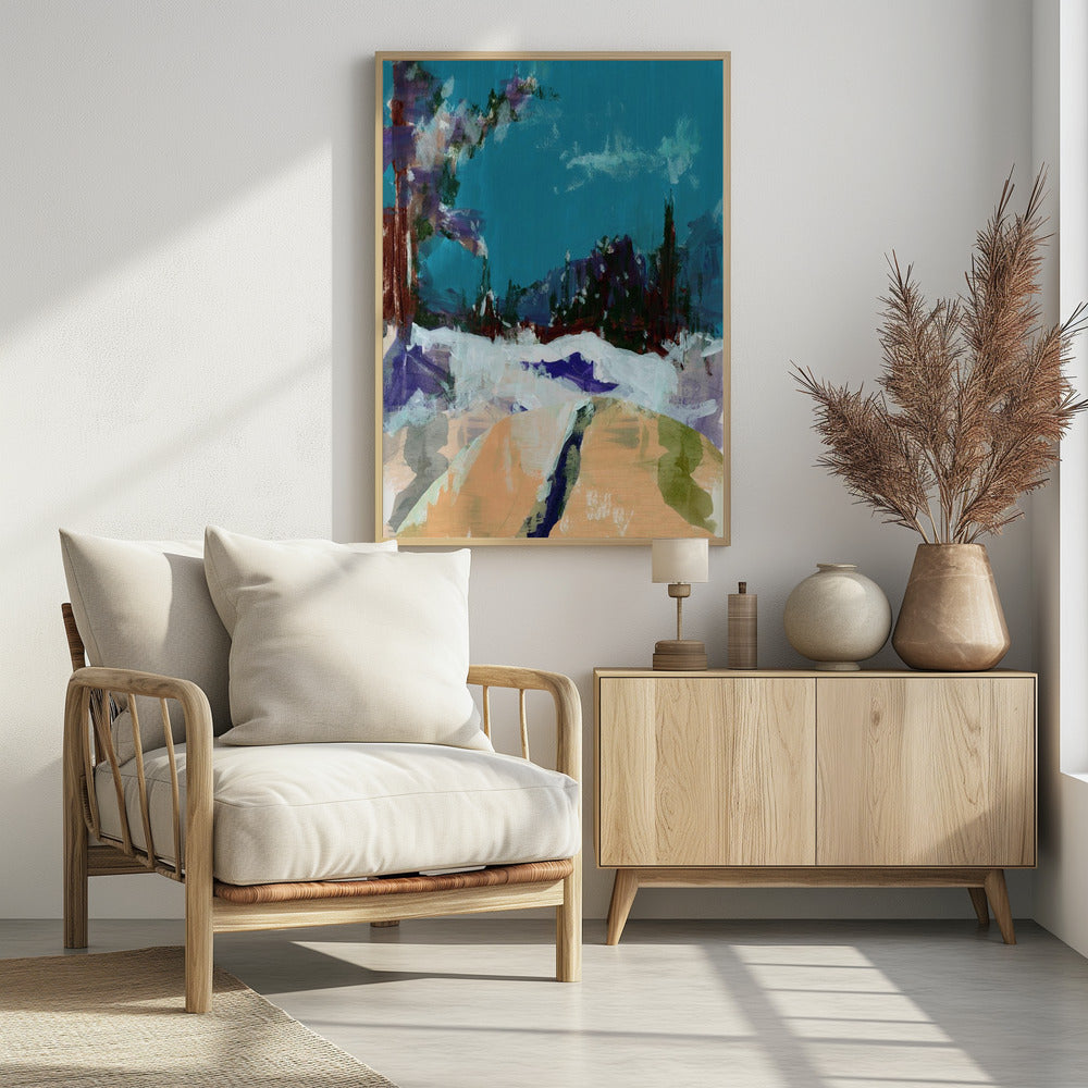 Winter Scene In the Forest 1 | Poster