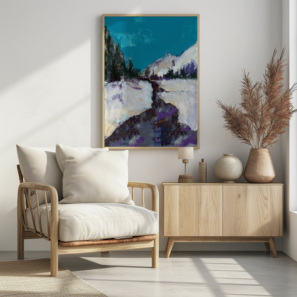 Winter Scene In the Forest 3 | Poster