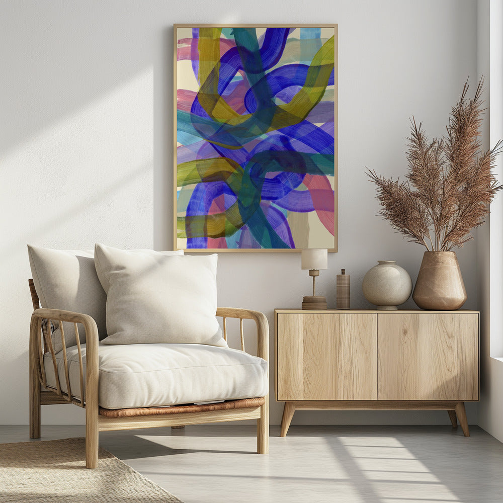 Cobalt Shuffling 1 | Poster