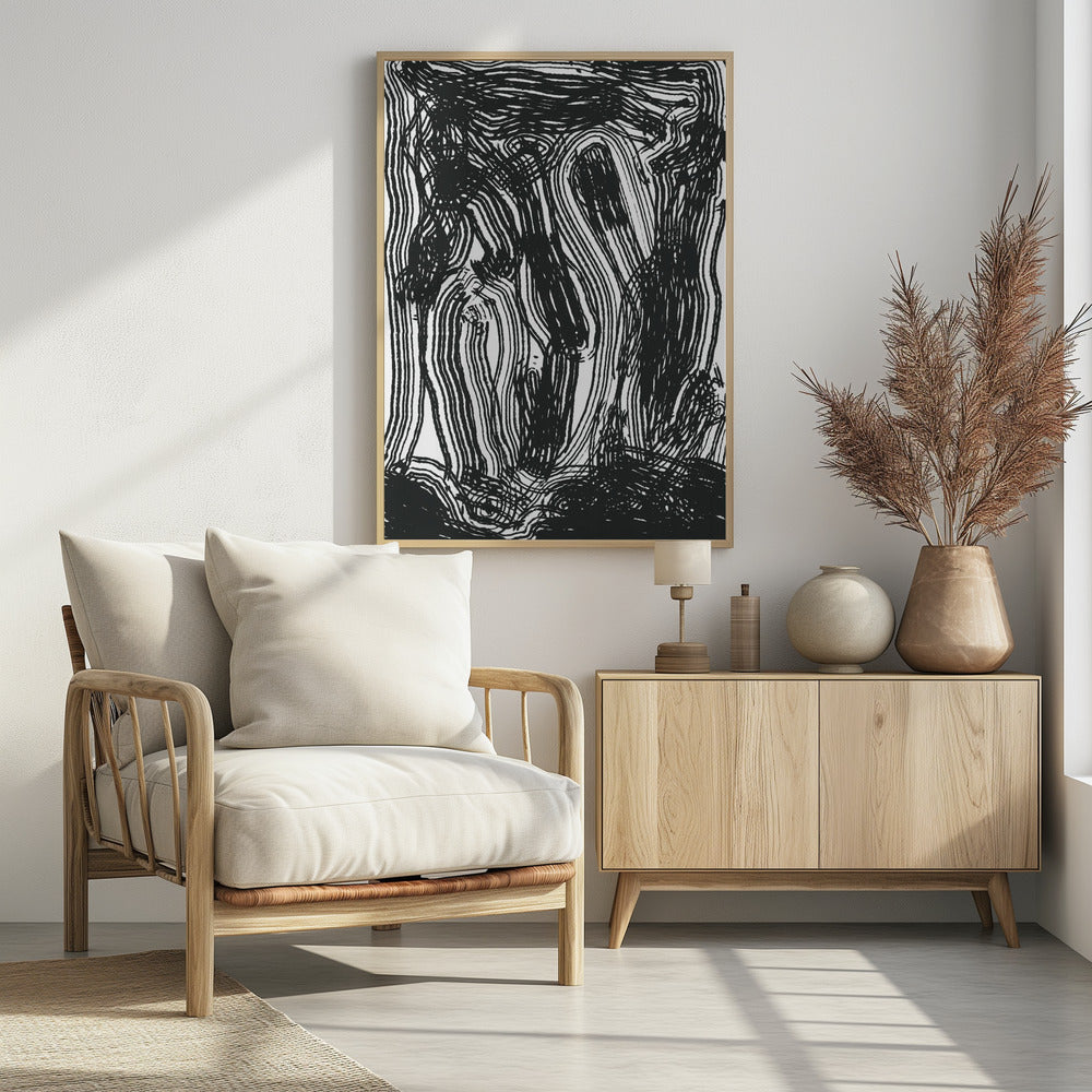 Flowing Lines Dance | Poster