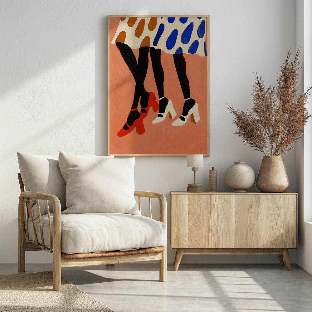 Polka Dot Steps | Poster