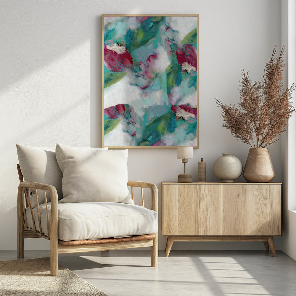Bold Blossom Print No1 | Poster