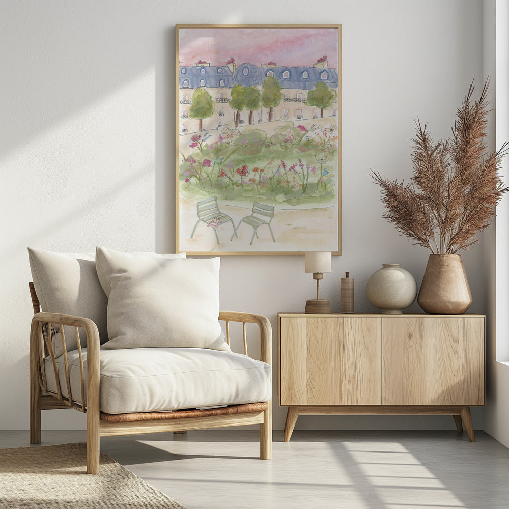 Parisian Garden | Poster