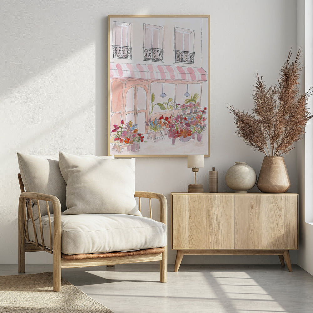 Pink Flower Shop | Poster