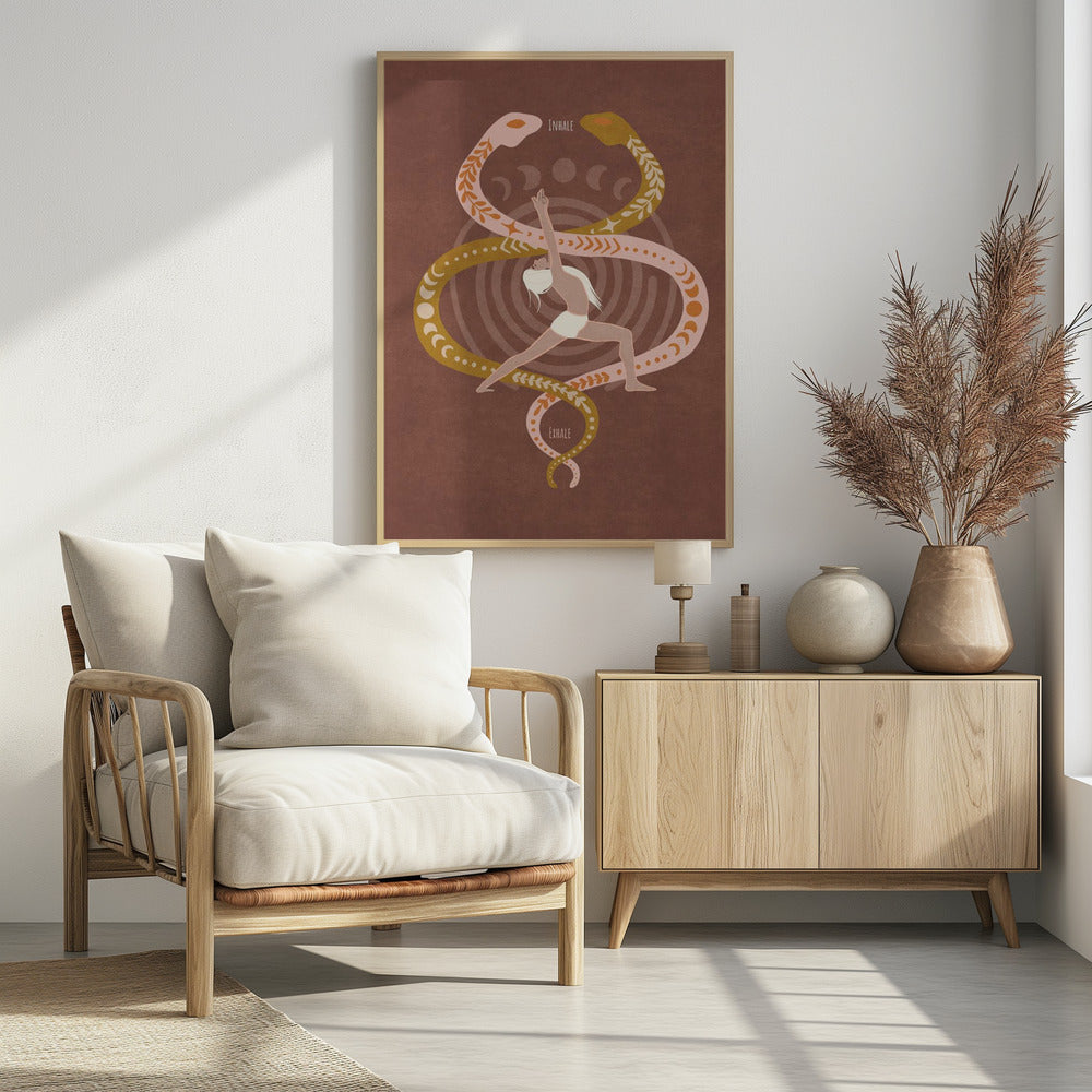 Serpent Flow Yoga | Poster