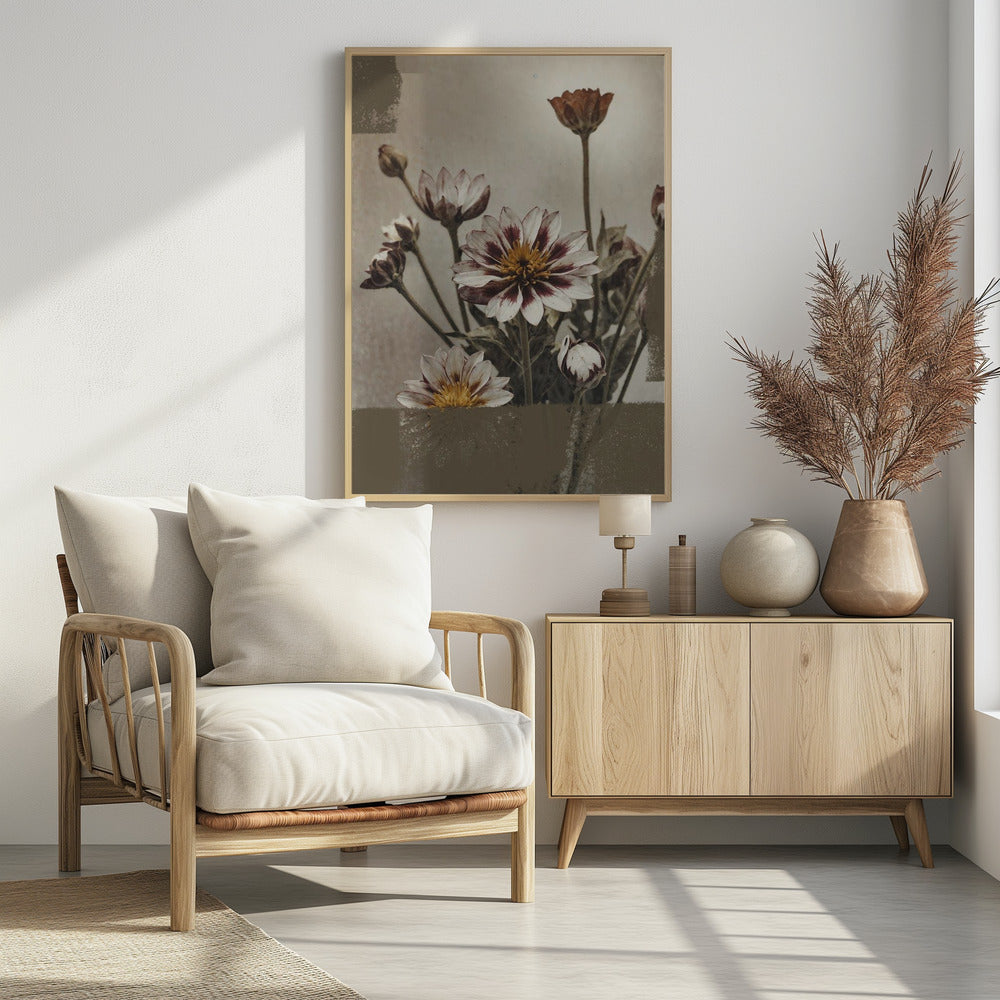 5 Vintage Flowers | Poster
