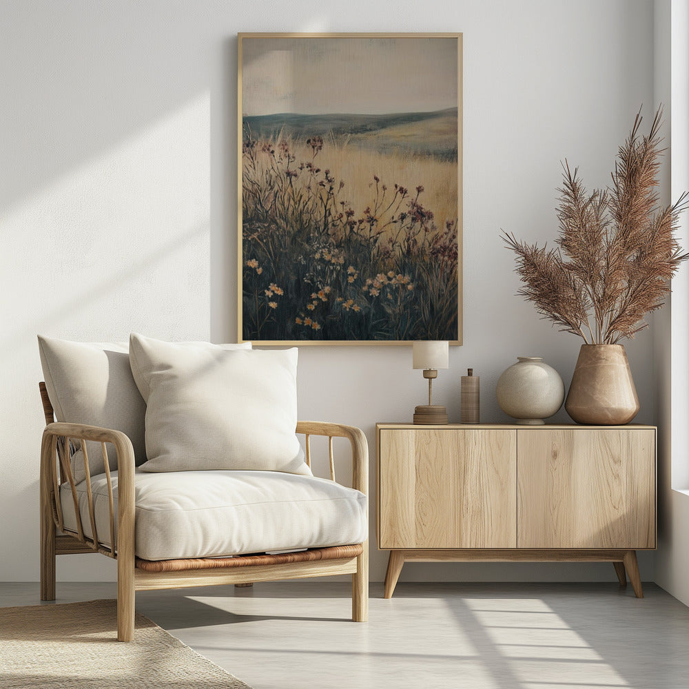 Landscape Wild Flower | Poster