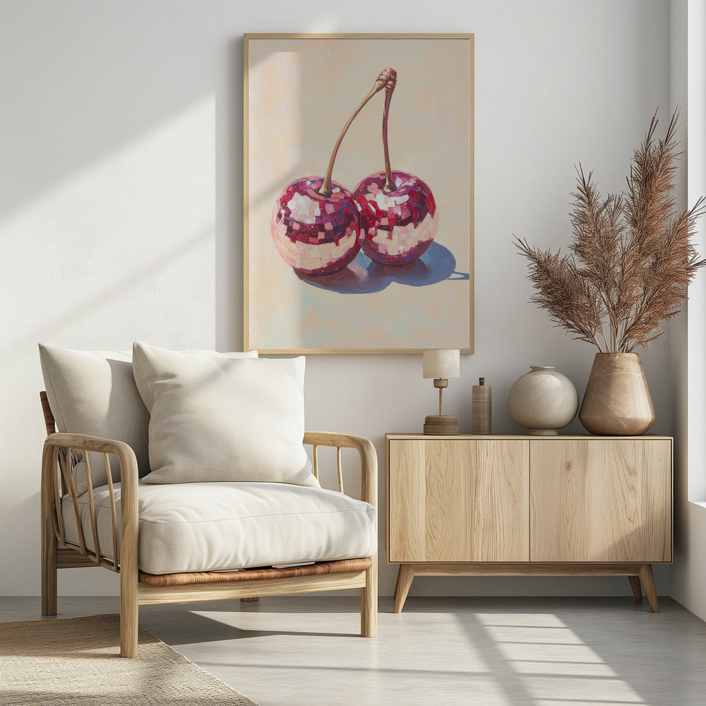 Disco Cherries | Poster