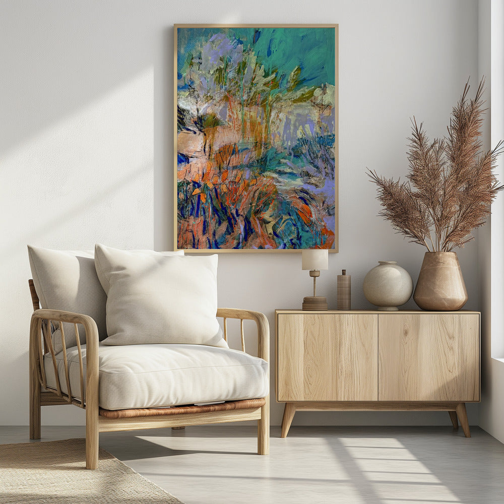 Dreamscape Brushstrokes | Poster