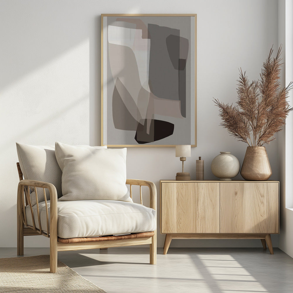 Neutral Shapes 1 | Poster