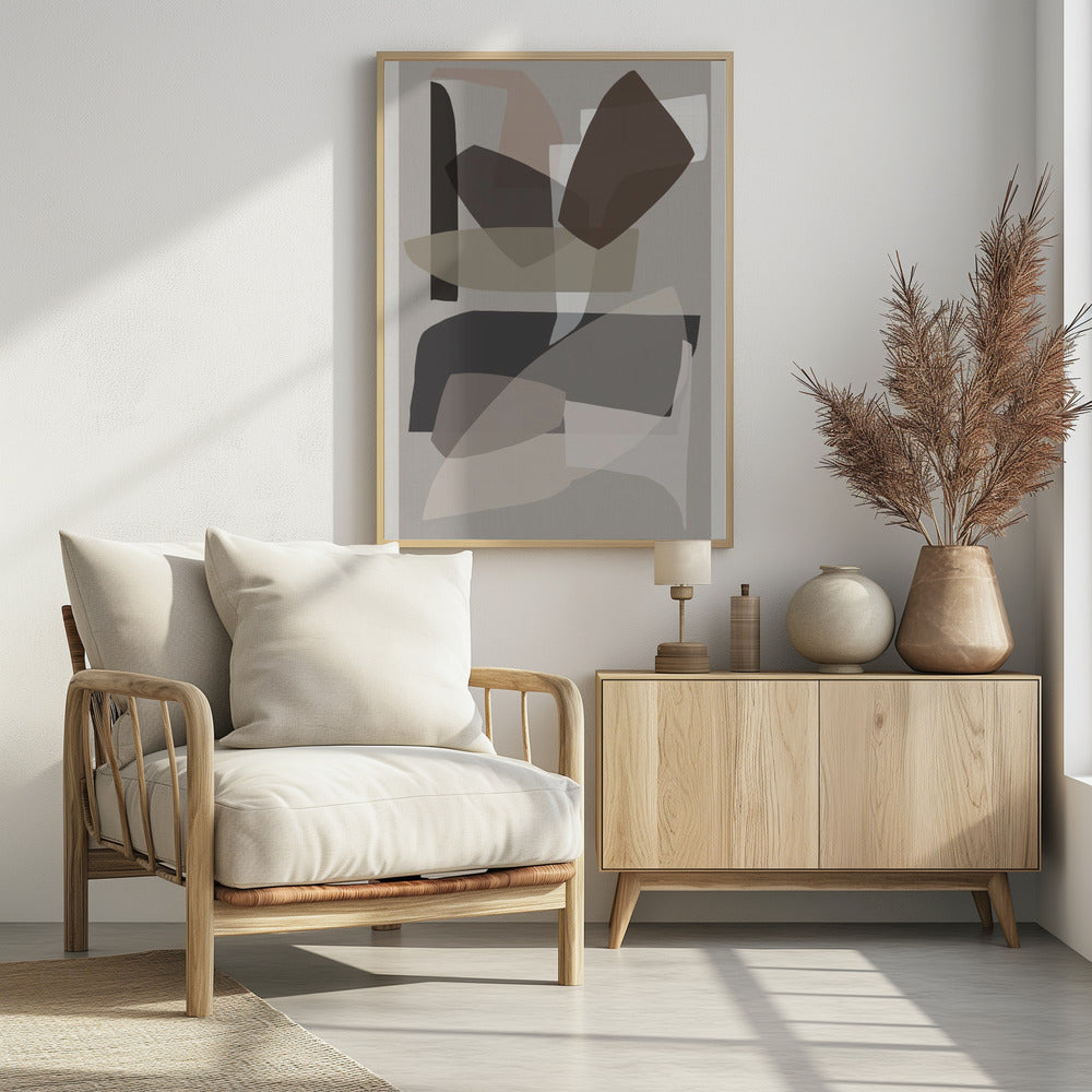 Neutral Shapes 3 | Poster
