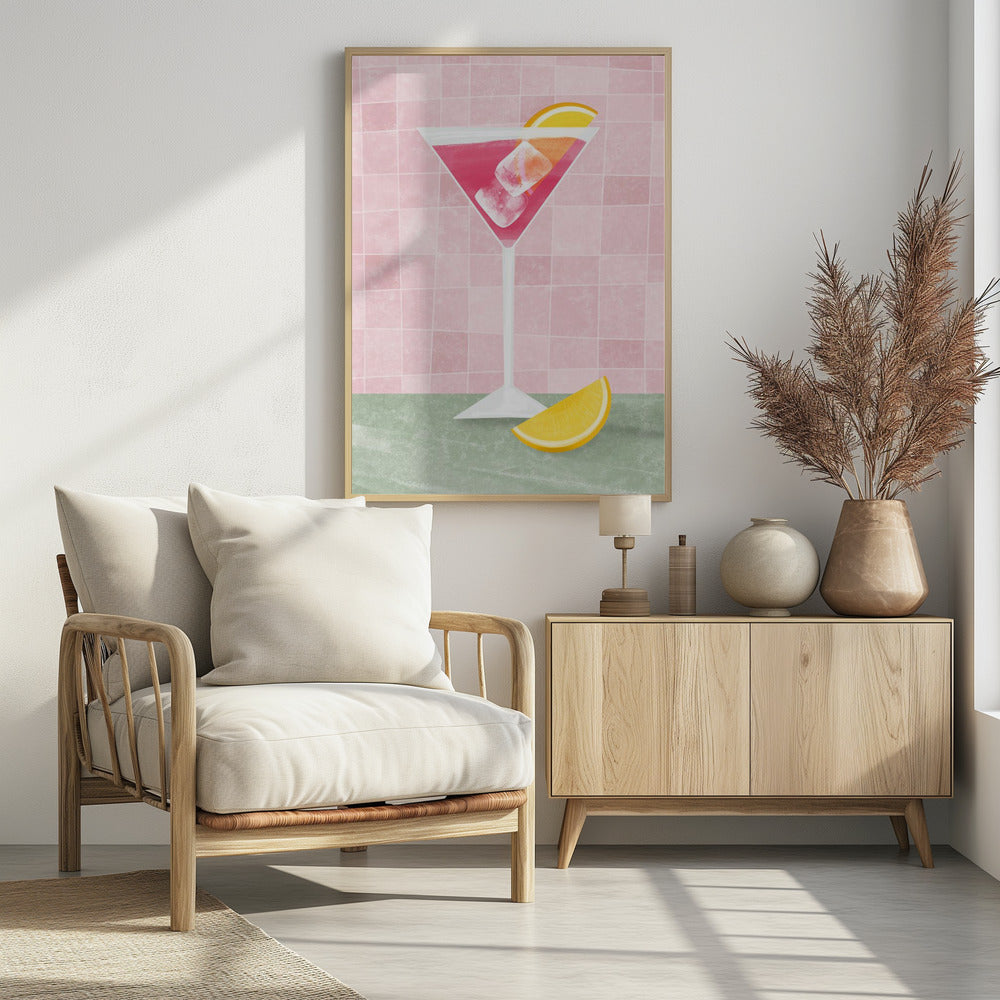 Pink coctail | Poster