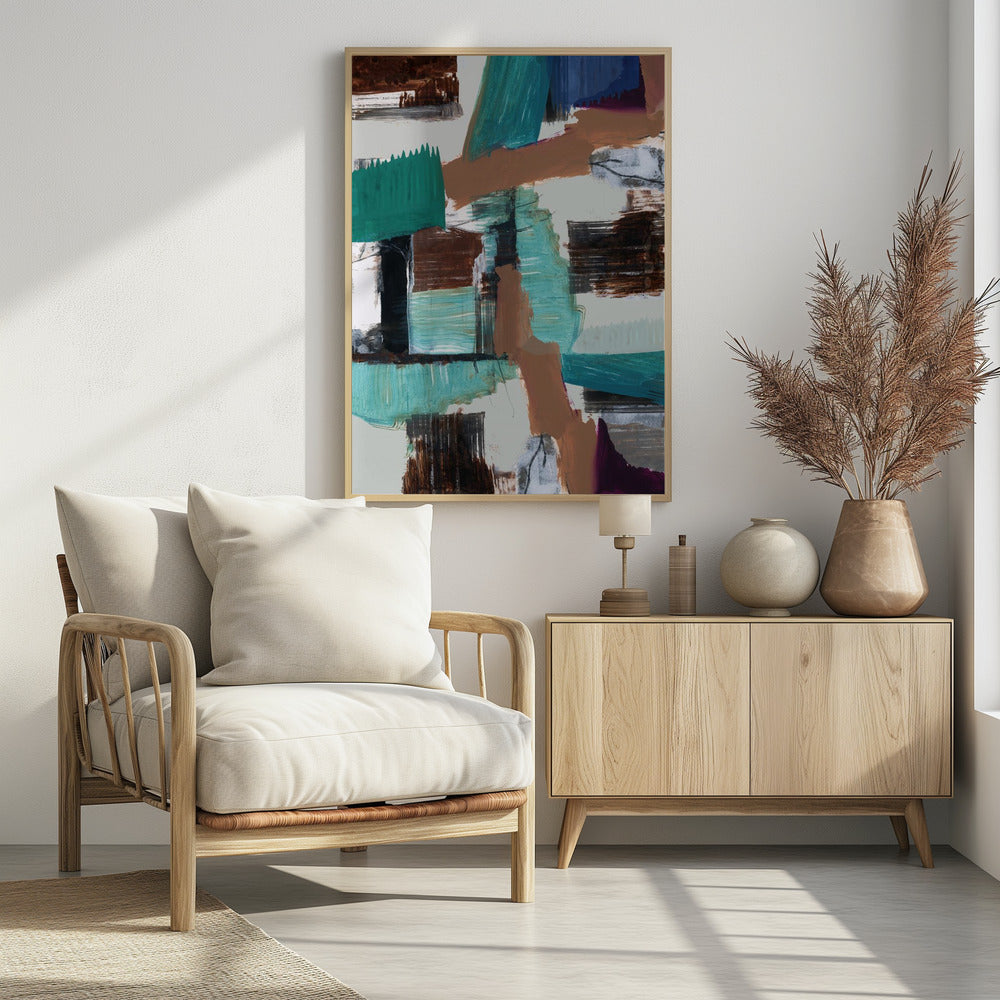 Blue Abstract | Poster