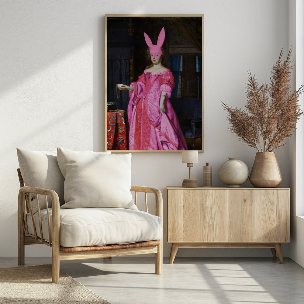 Pink Masquerade Duchess | Poster
