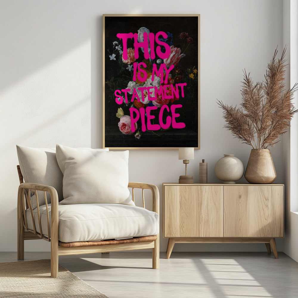 Bold Floral Statement | Poster