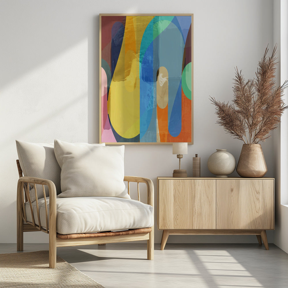 Retro Pattern Play | Poster