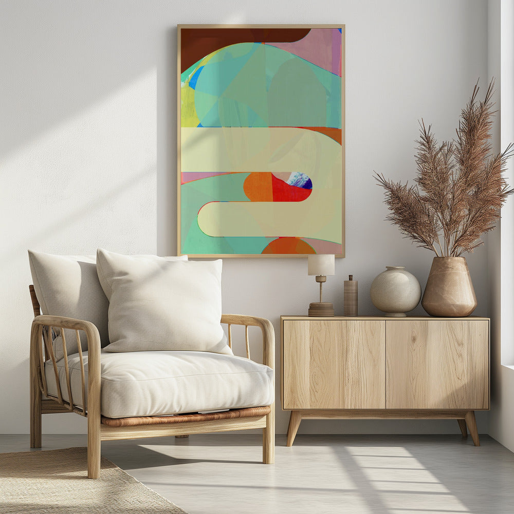 Colorful Geometric Shapes | Poster