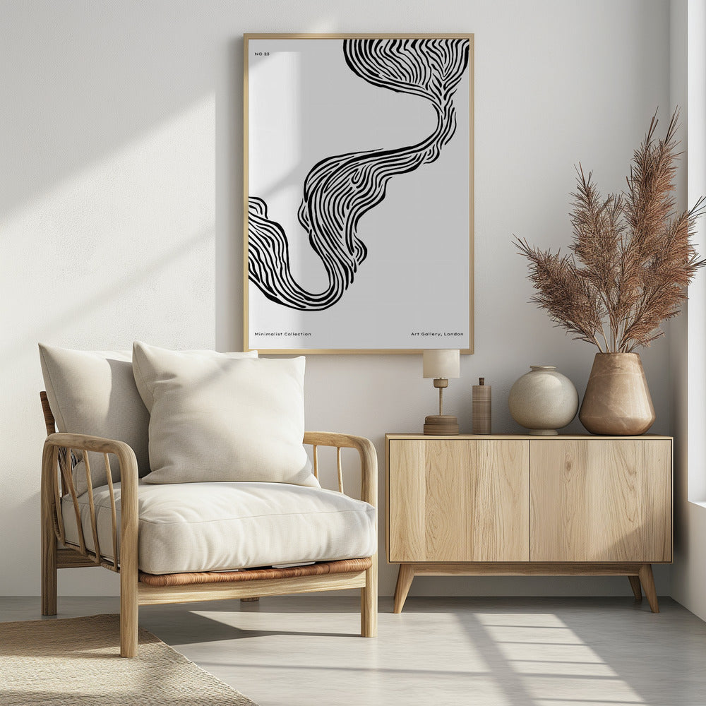 Flowing Lines | Poster