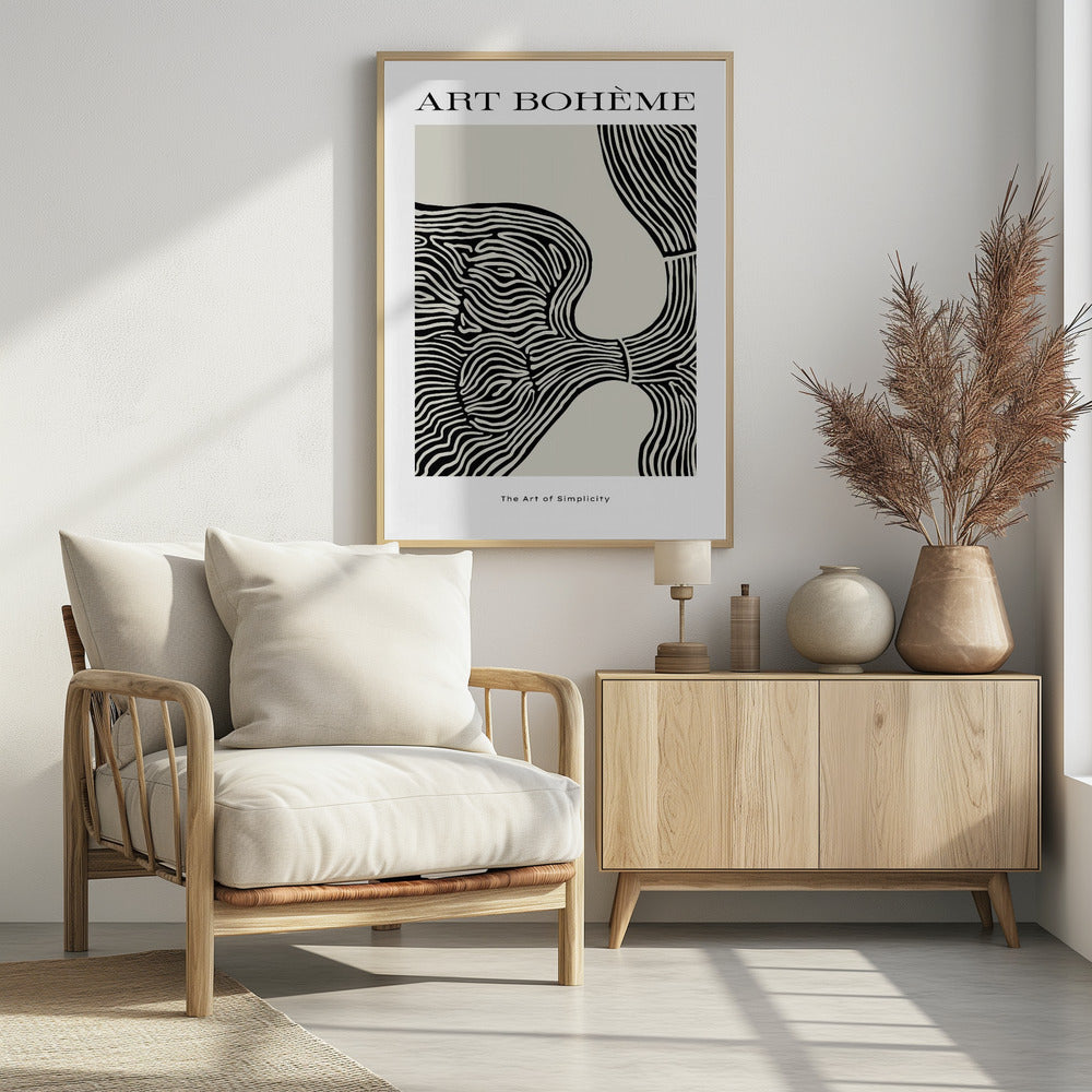 Flowing Stripes | Poster
