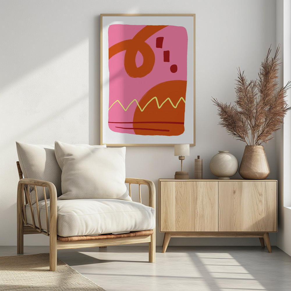 Bold Geometric Shapes | Poster