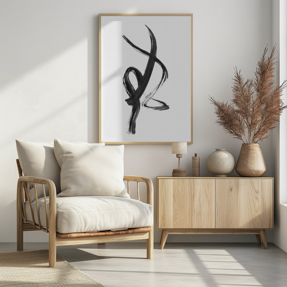 Brush Stroke01 18x24 | Poster