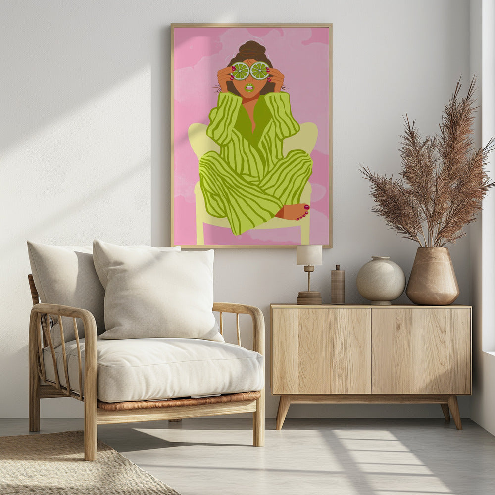 See the World Through a Lime | Poster