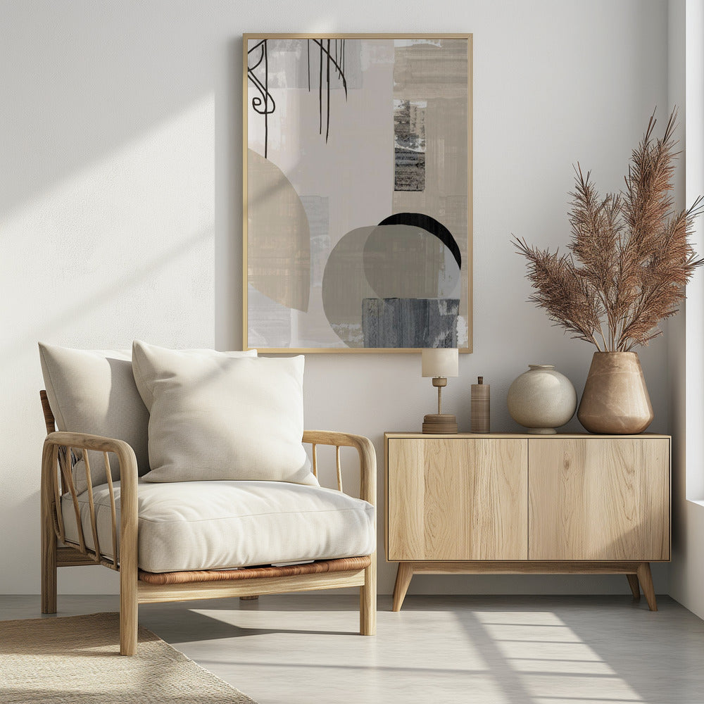 Monochrome Fluidity | Poster