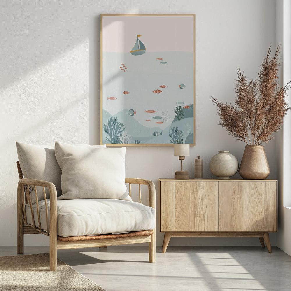Under the Blue Sea | Poster