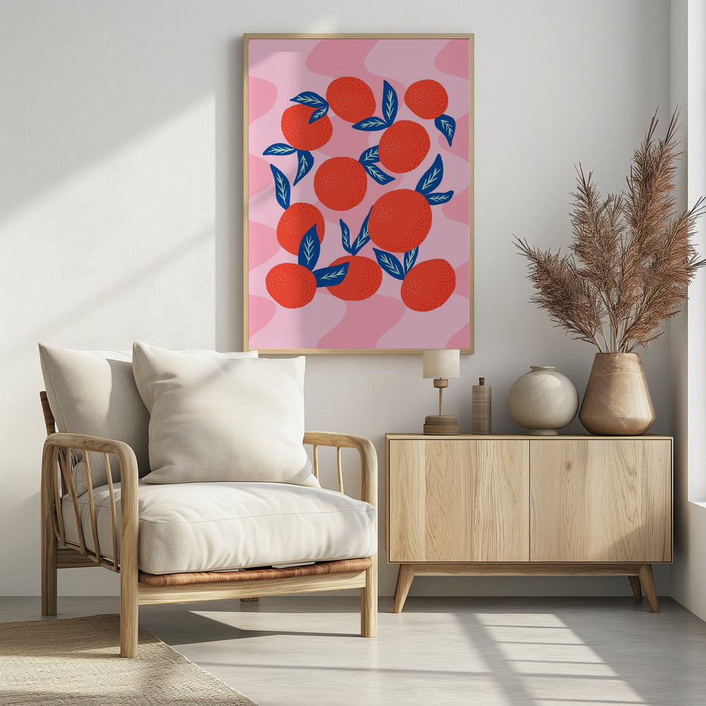 Vibrant Tangerines | Poster
