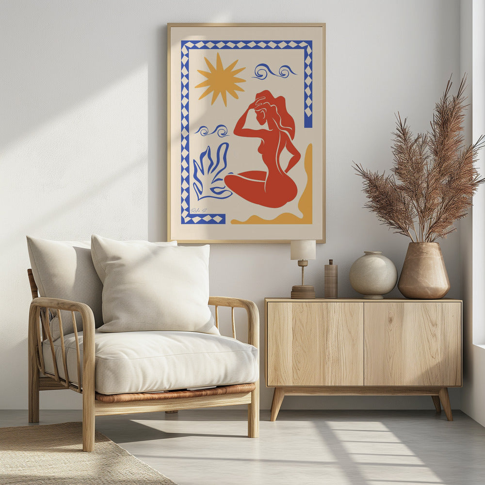 Sunbath (Trichromatic) | Poster