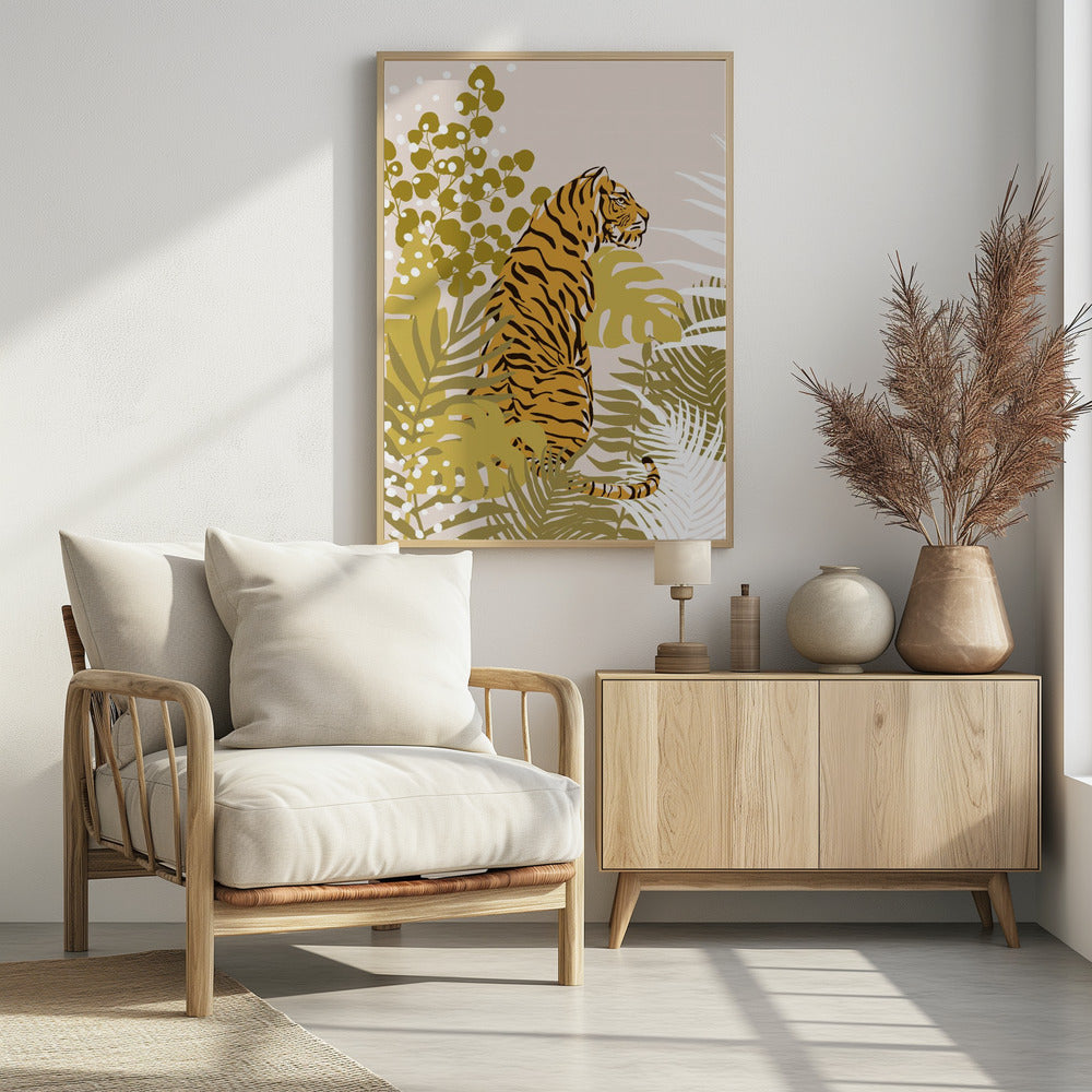Tiger By Cats and Dotz 30 X 42 Inches | Poster