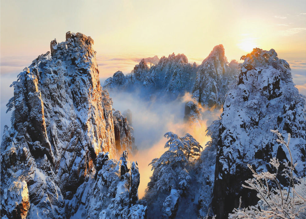 Sunrise at Mt. Huang Shan | Poster